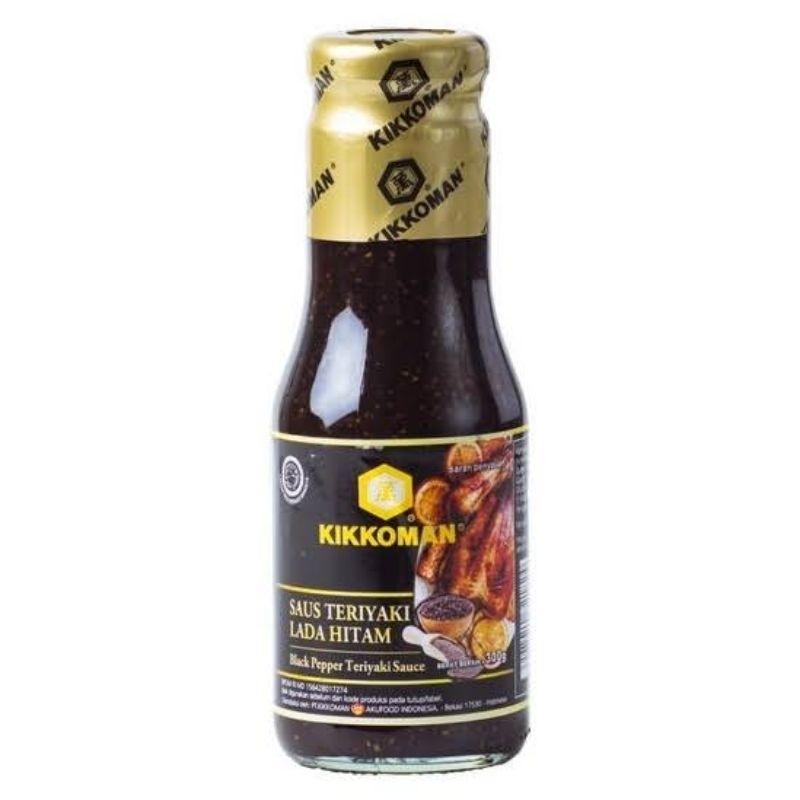 

Kikkoman Saus Teriyaki Lada Hitam 300g