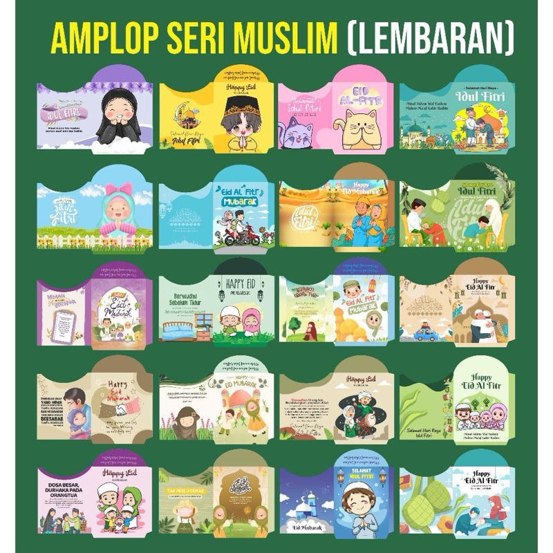 

amplop lebaran isi 10