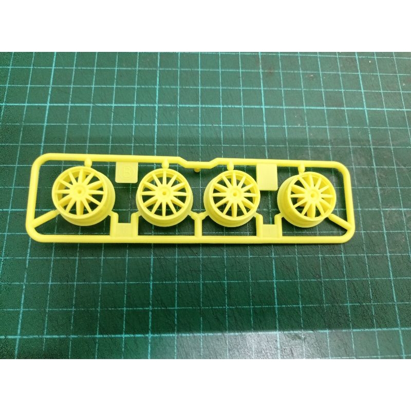 Velg Medium Fin Kuning Yellow Fluorescent Original Tamiya