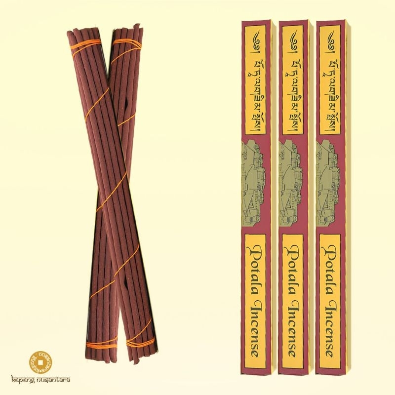 Dupa Hio Tibetan Harum Herbal Potala 10" 20 Stick Original
