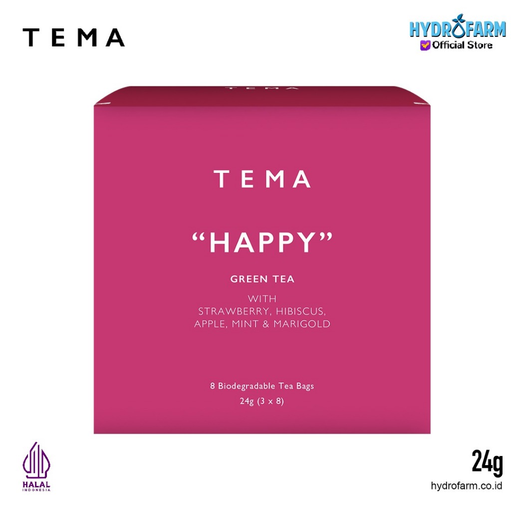 

Tema - Tea Bags Happy / Green Strawberry