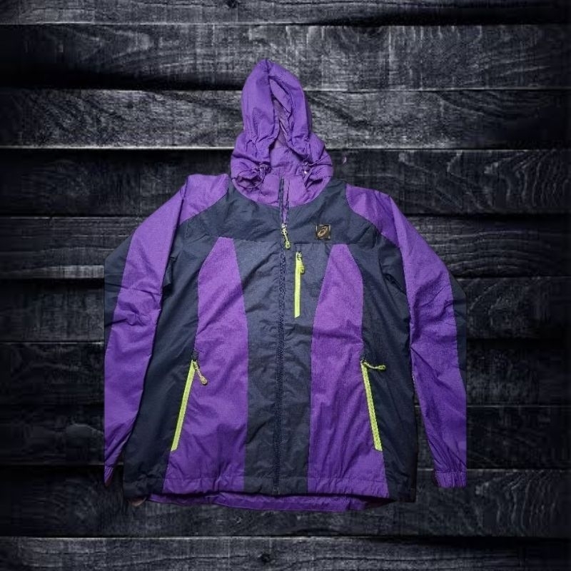 Jaket Outdoor Hoodie Asics