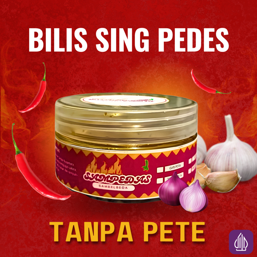 

Sambal Bilis Sing Pedes - Sambal Teri Pedas Spesial 200G