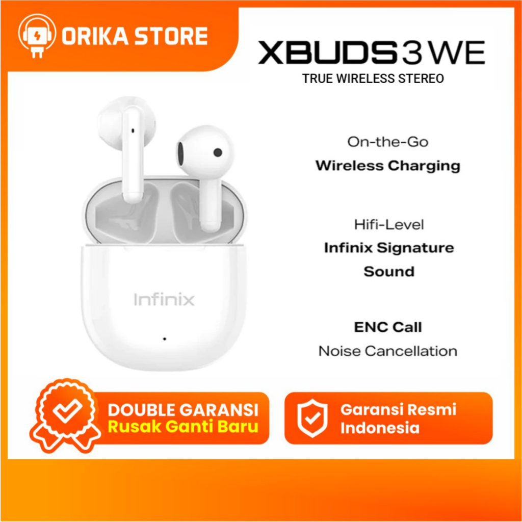 Infinix TWS XBuds 3 WE- XE29 Wireless Headset Original Garansi Resmi