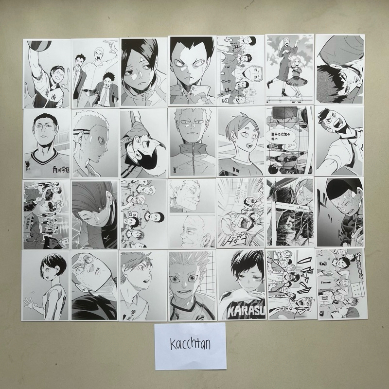 (minimal take 2) Haikyuu 10th Anniversary Chronicle Photocard pc