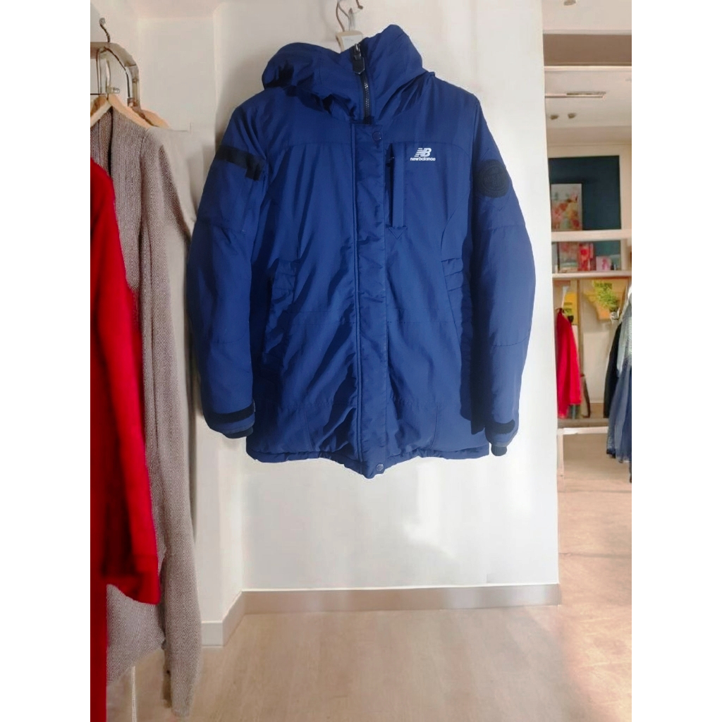 NB BASEBALL TEAM Jaket Tebal Outdoor Bulu Angsa LD 106 Cm Panjang 70 Cm