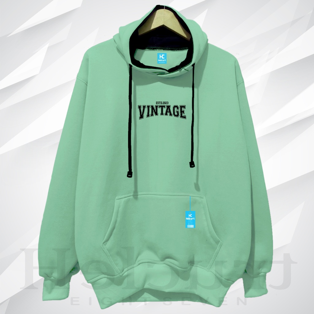 Jaket hoodie pria distro 2022 tebal sablon VINTAGE  Suiter cwok distro 2022 Hodie Sweater cowok