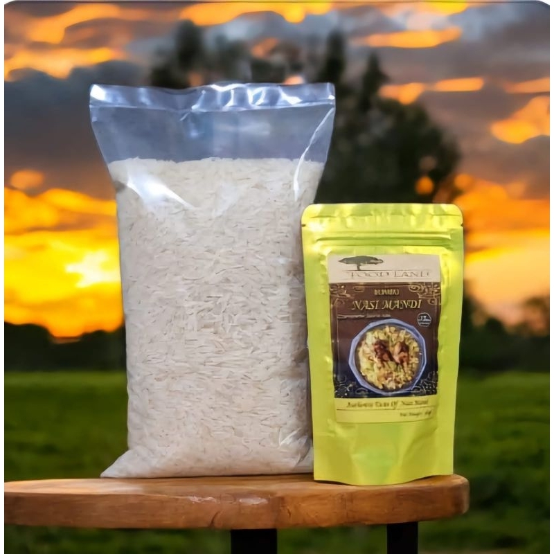 

PAKET BERAS BASMATI 1KG + BUMBU MANDI FOODLAND