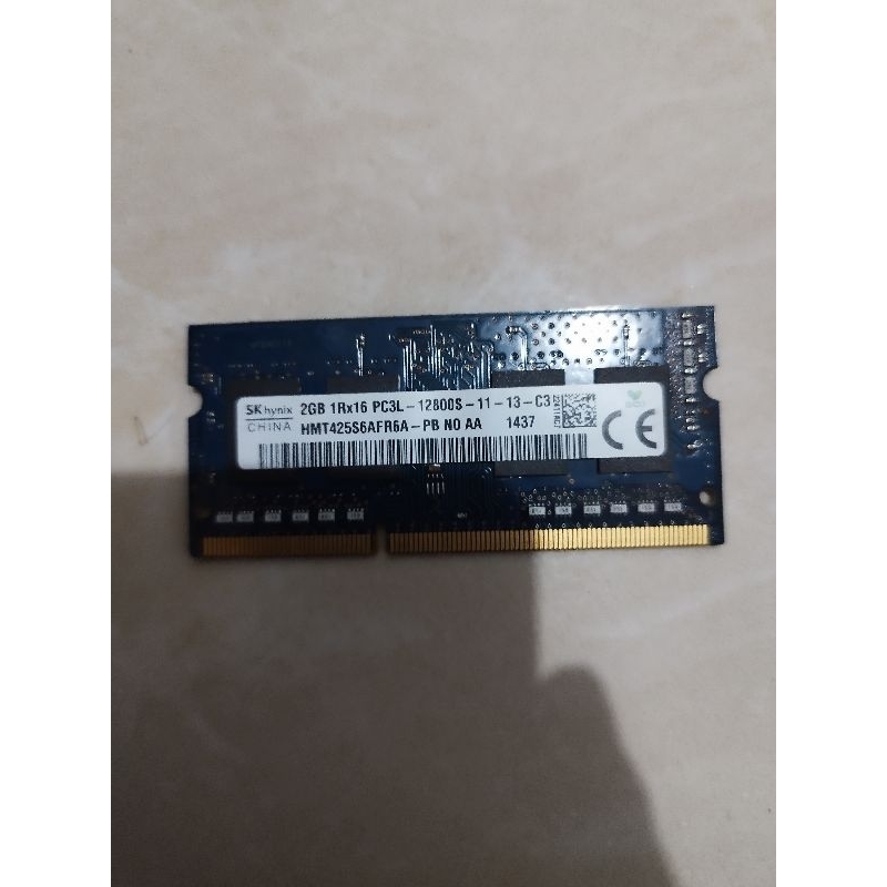 RAM Laptop SK Hynix 2GB 1Rx16 PC3L