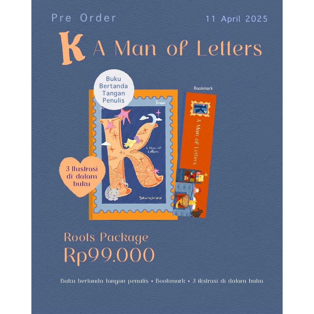 GRAMEDIA ROYAL - K : A Man of Letters