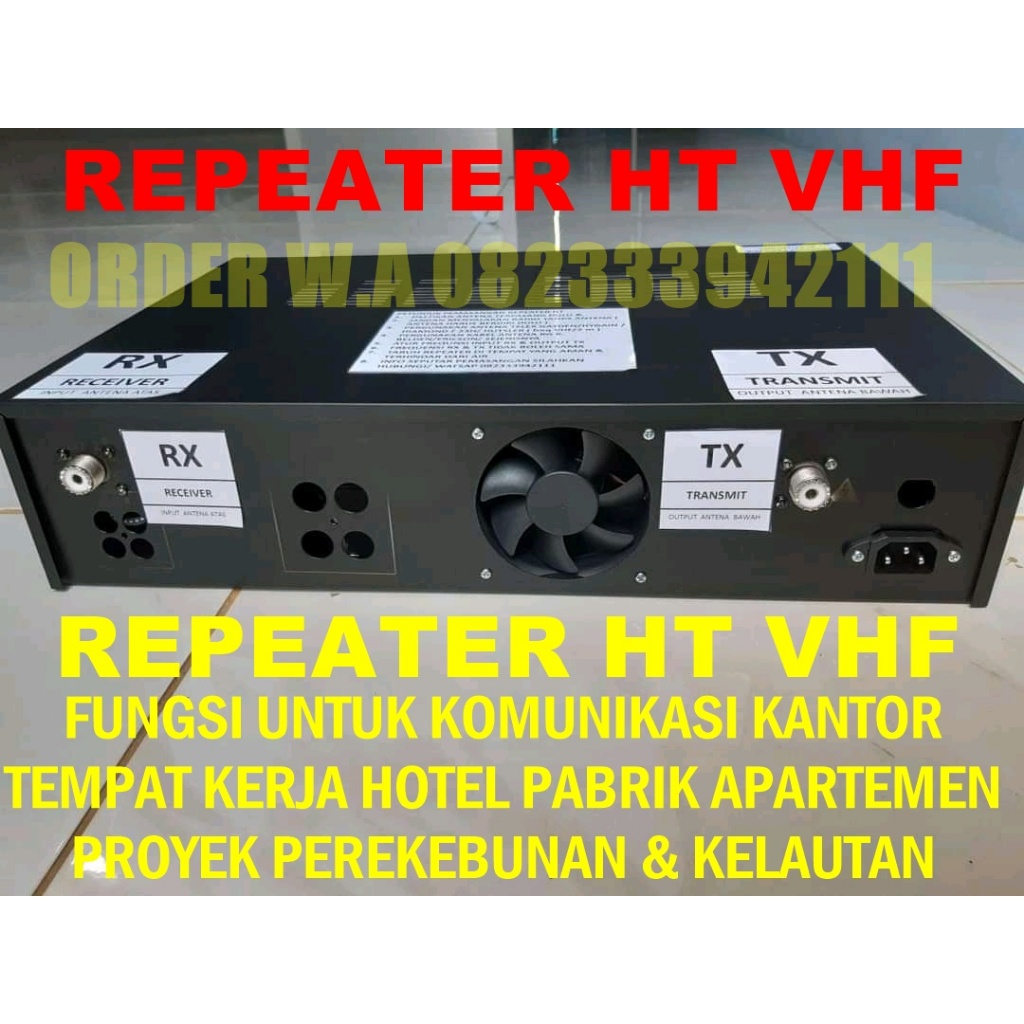 PORTABLE REPEATER HT VHF TERLARIS