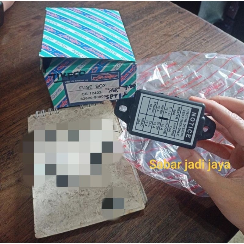 fuse box bok sikring sekring sekering kijang super grand Rover jantan kapsul