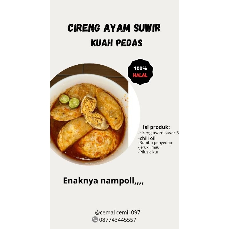

cireng ayam suwir
