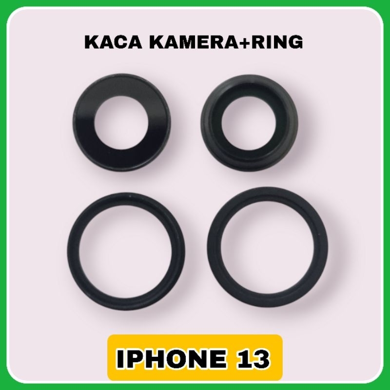 kaca kamera + ring iphone 13