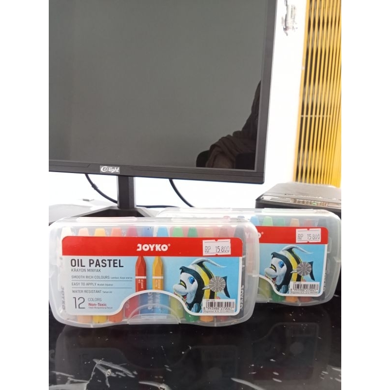 

JOYKO OP12CH - Krayon Minyak 12 Warna (Non-Toxic)
