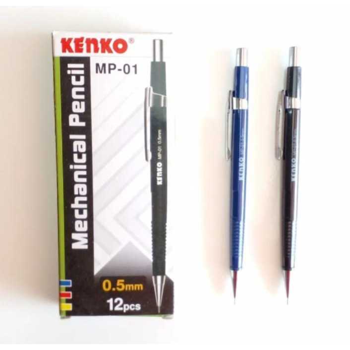 

(1 Pcs) Pensil Mekanik Kenko MP-01 / Mechanical Pencil 0.5mm Kenko MP-01