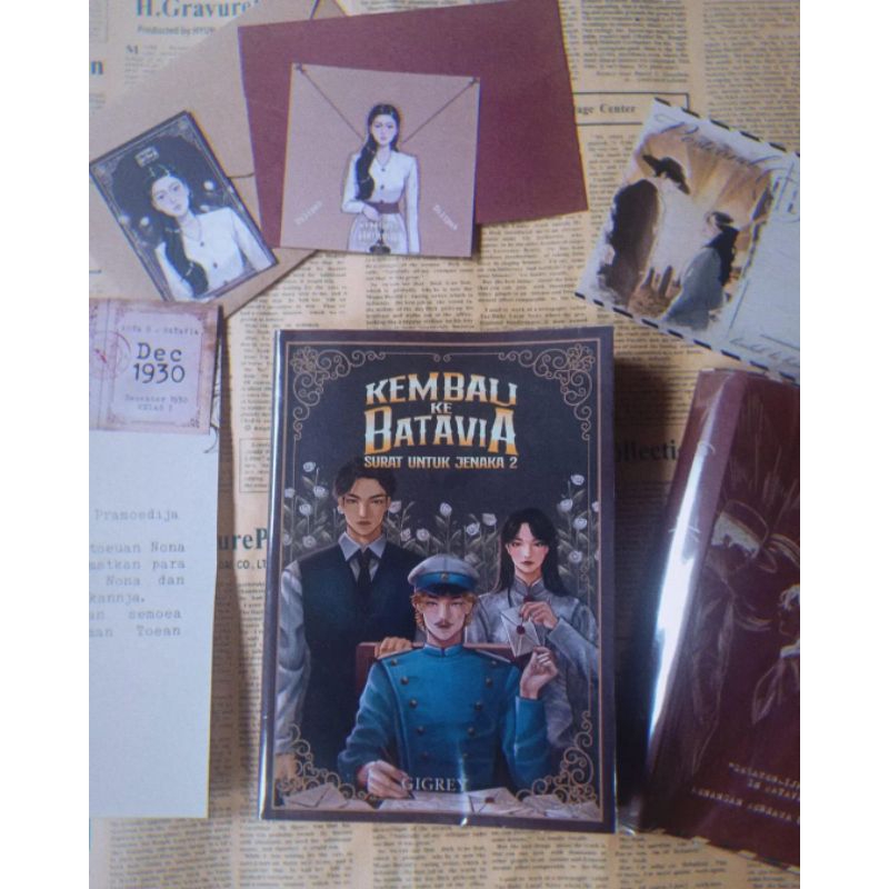 PRELOVED NOVEL KEMBALI KE BATAVIA GIGREY