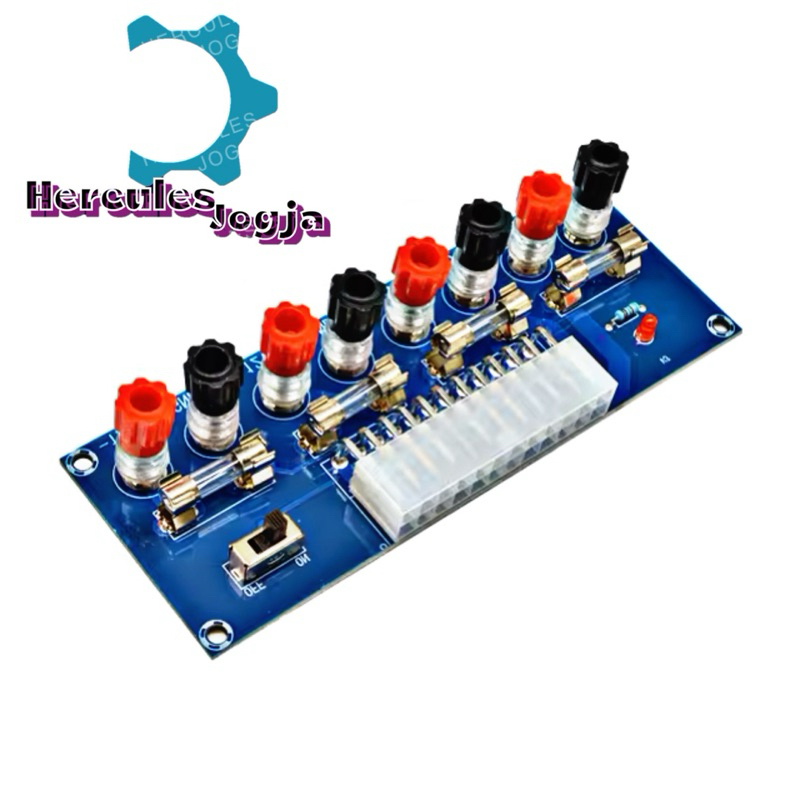 Modul Konverter Terminal Desktop Power Supply ATX 24 Pin XH-M229 Board