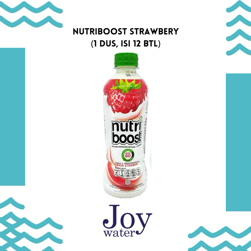 

NUTRIBOOST STRAWBERY, Isi 12btl, Harga Termurah