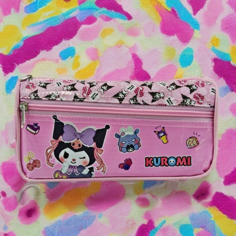 

Kotak Pensil Case Karakter Labubu Kuromi Zipper Alat Tulis Sekolah