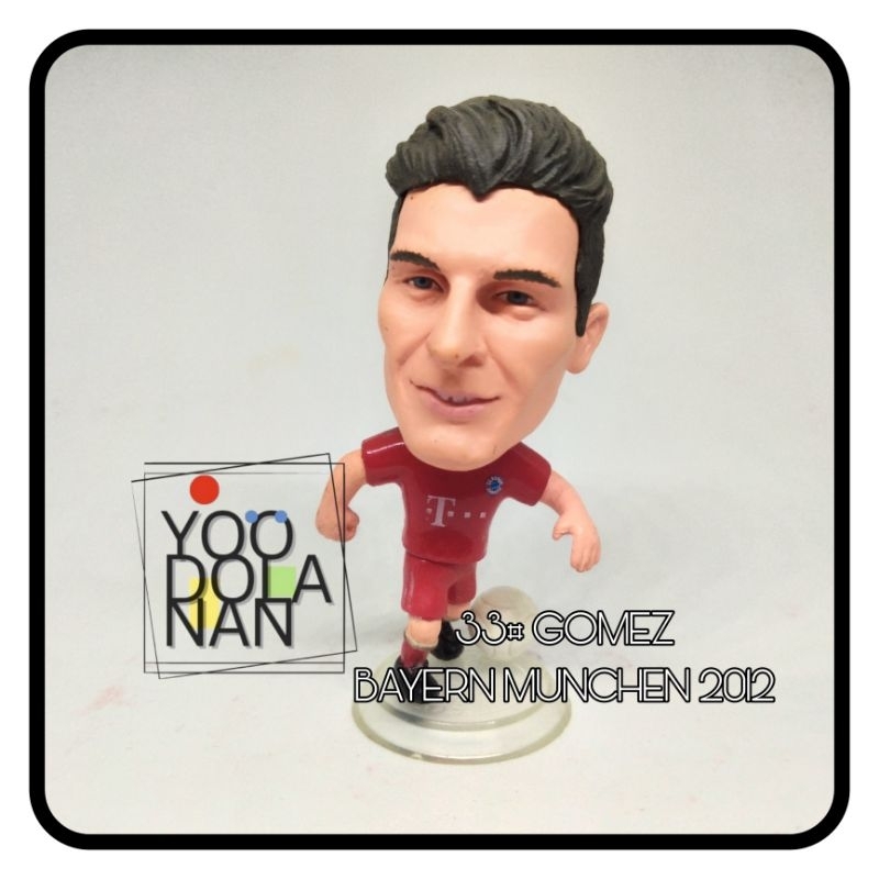 33# GOMEZ - BAYERN MUNCHEN 2013 KODOTO SOCCERWE FIGURE PEMAIN BOLA