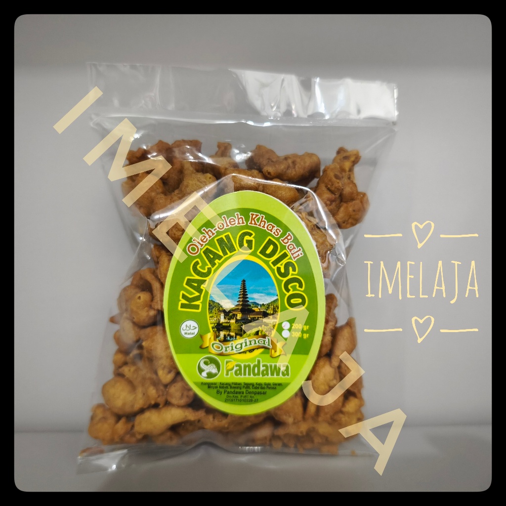 

Pandawa" Kacang Bali Disco 200 Gr