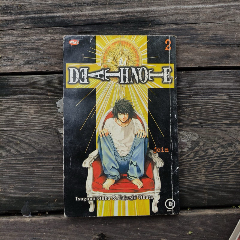 KOMIK CABUTAN DEATH NOTE BY TSUGUMI OHBA & TAKESHI OBATA VOL.2, 4, 5, 12