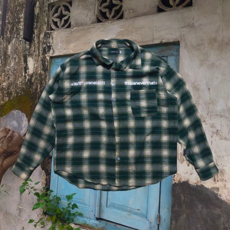 THISISNEVERTHAT® flannel shirts