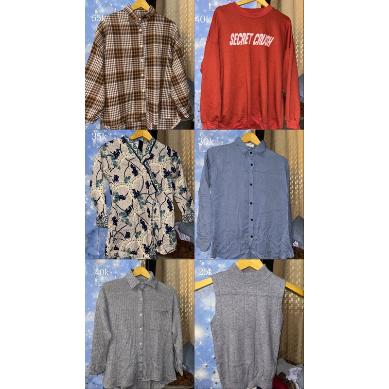PRELOVED BAJU WANITA//SAMARINDA