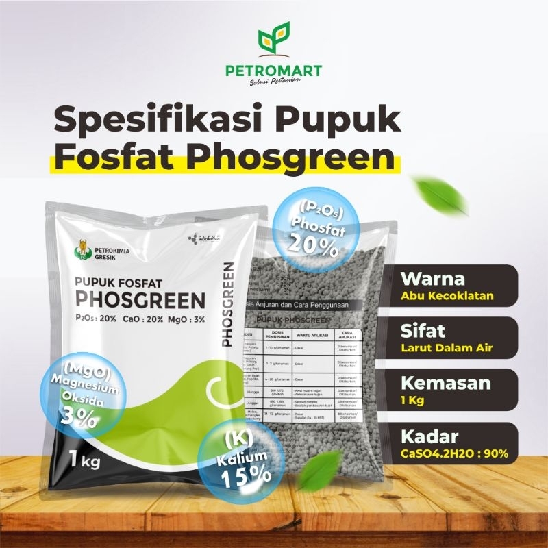 Pupuk phospat phosgreen 1sak 20kg