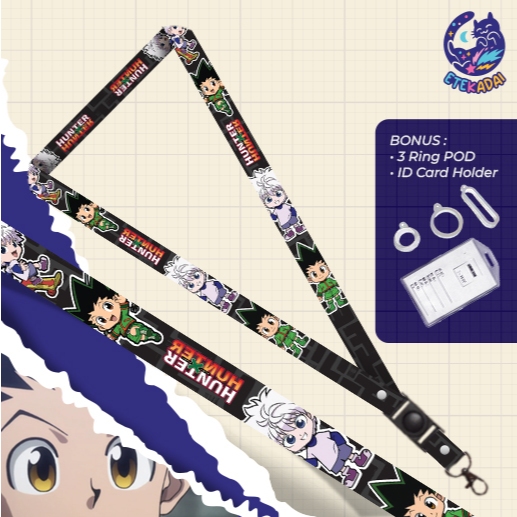 

Lanyard Id Card Pod Anime Hunter X Hunter