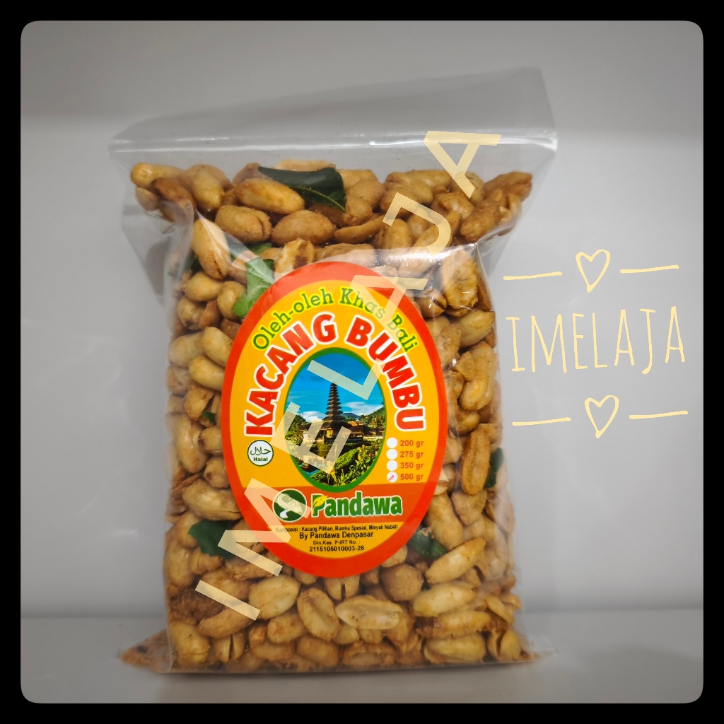 

Pandawa" Kacang Bali Bumbu 500 Gr