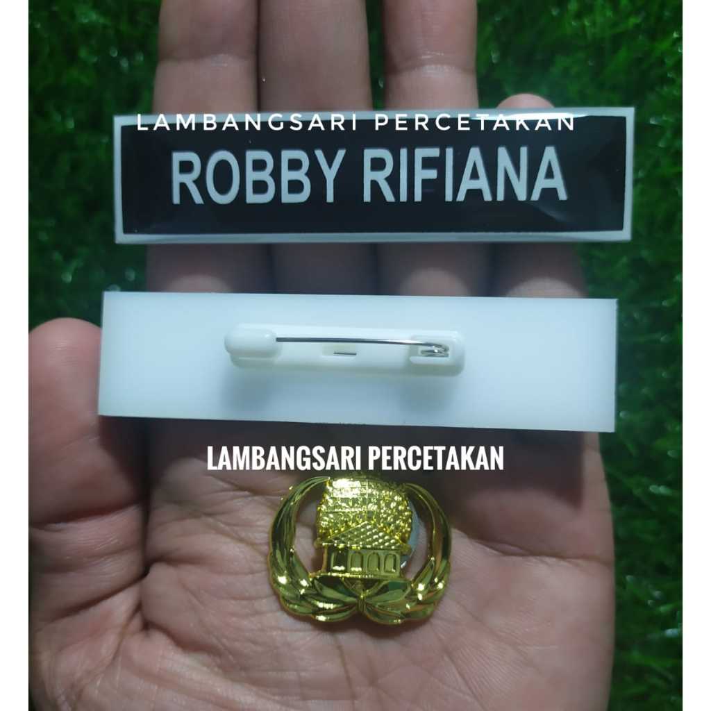 

[TANPA PO] PAKET NAMETAG RESIN DAN PIN KORPRI