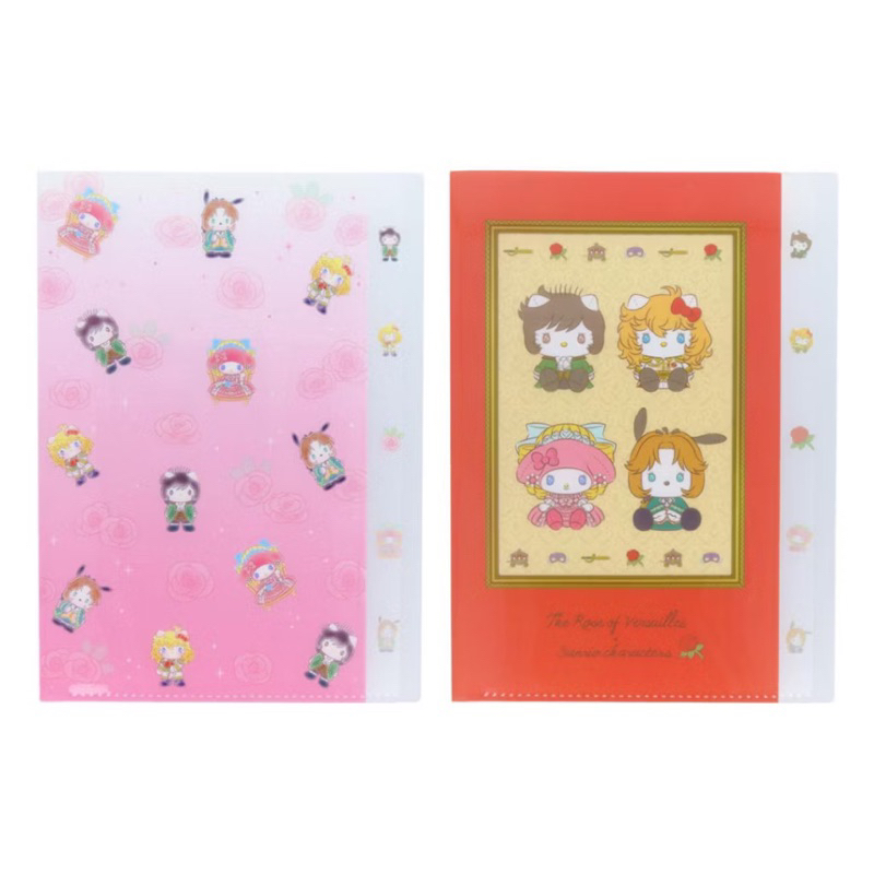 

Index File A4 5P Sanrio × The Rose of Versailles File Holder Map Dokumen Paper Limited Edition