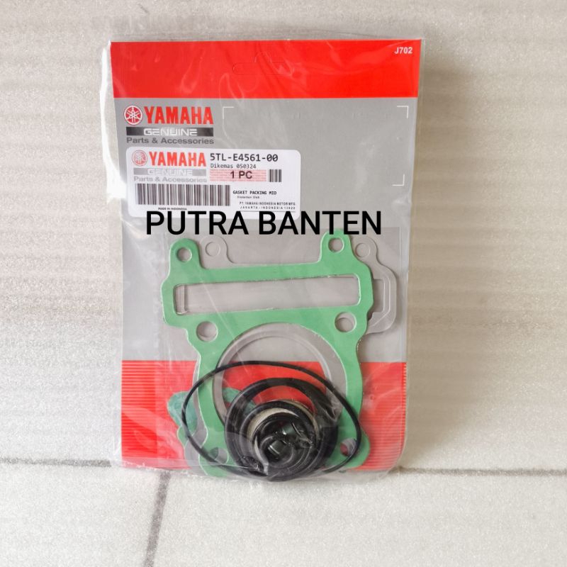 Paking Blok gasket Top set (5tl) Yamaha Mio sporty smile gasket Mio soul Karbu, original