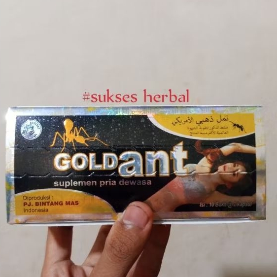 gold ant kapsul original kuat lelaki dewasa