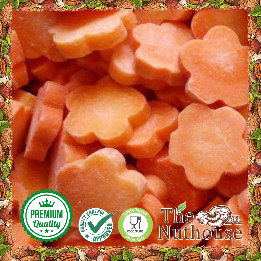 

1kg IQF Carrot Flower Frozen [Import Quality] / Bunga Wortel Beku [Grade A]