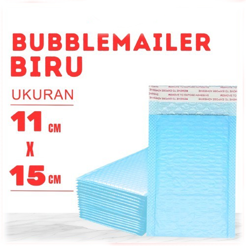 

10Pcs Bubble Mailer Putih Ukuran 11 x 15cm