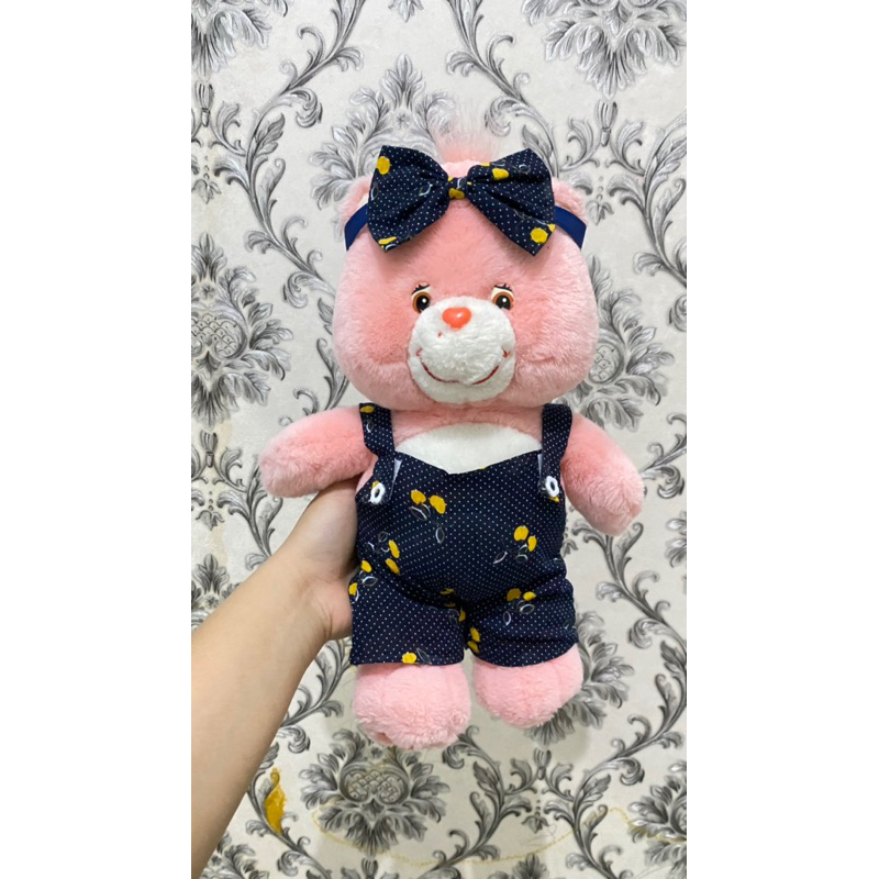 baju overall dress untuk boneka care bears cb plushie