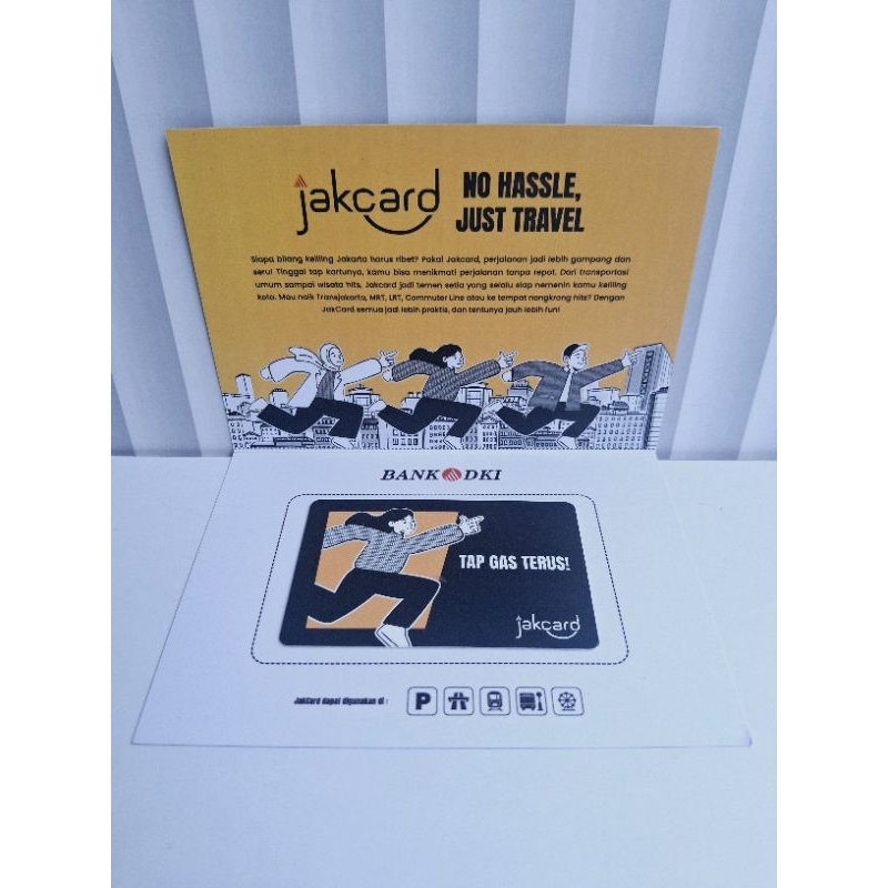 JAKCARD NO HASSLE JUST TRAVEL TAP GAS TERUS