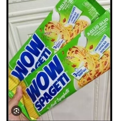 

Spageti WOW rasa Aglio Olio new produk