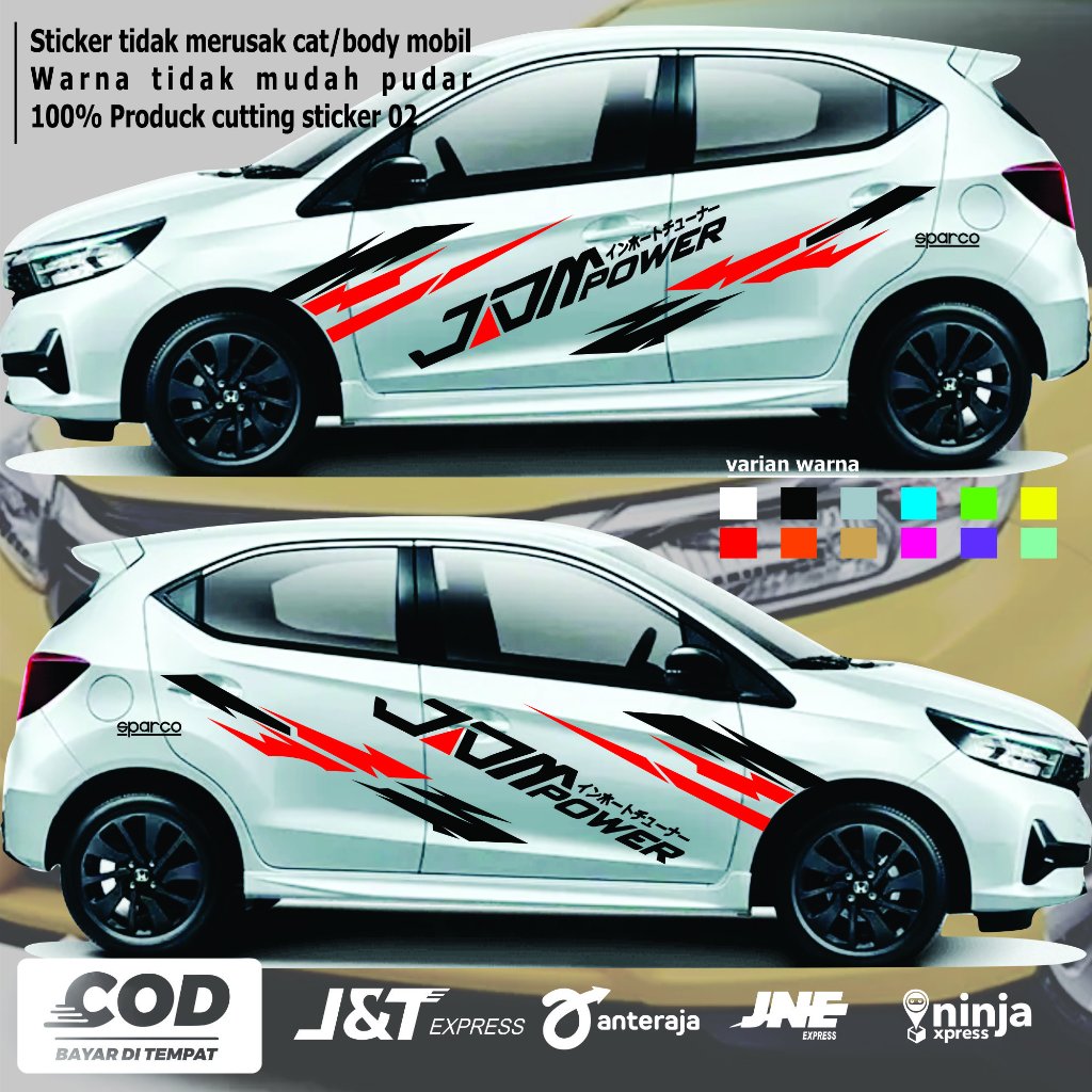 sticker mobil brio sticker brio sticker mobil brio variasi sticker brio striping honda brio sticker 