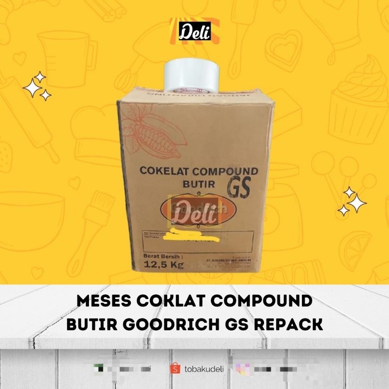 

Meses Butiran Coklat Compound Goodrich Good Rich Repack (250gr, 500gr)