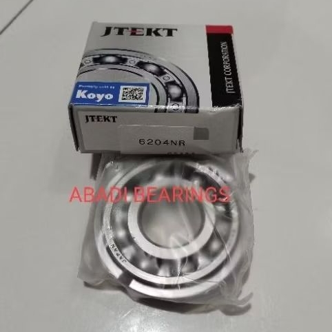 BEARING LAHAR 6204 NR/6204NR/6204 NRC3 KOYO ASLI