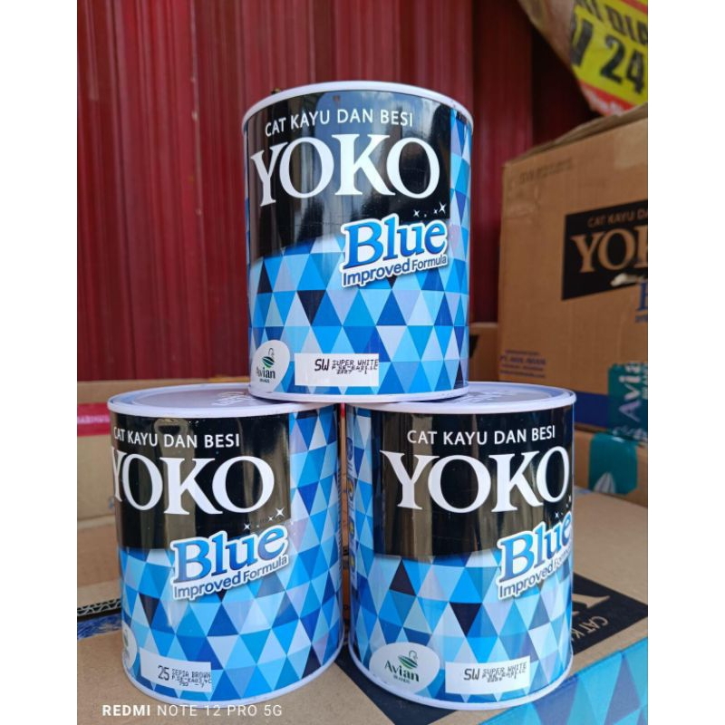 

cat minyak kayu dan besi yoko avian blue improved formula