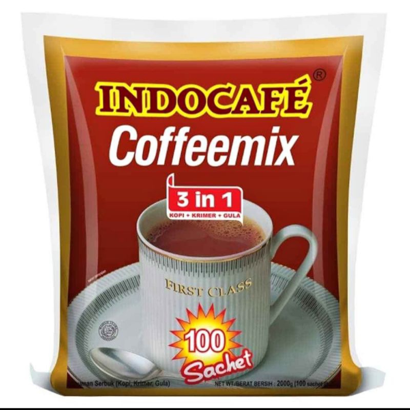 

Kopi Indocafe Coffeemix 1 Bag Isi 100 Sachet