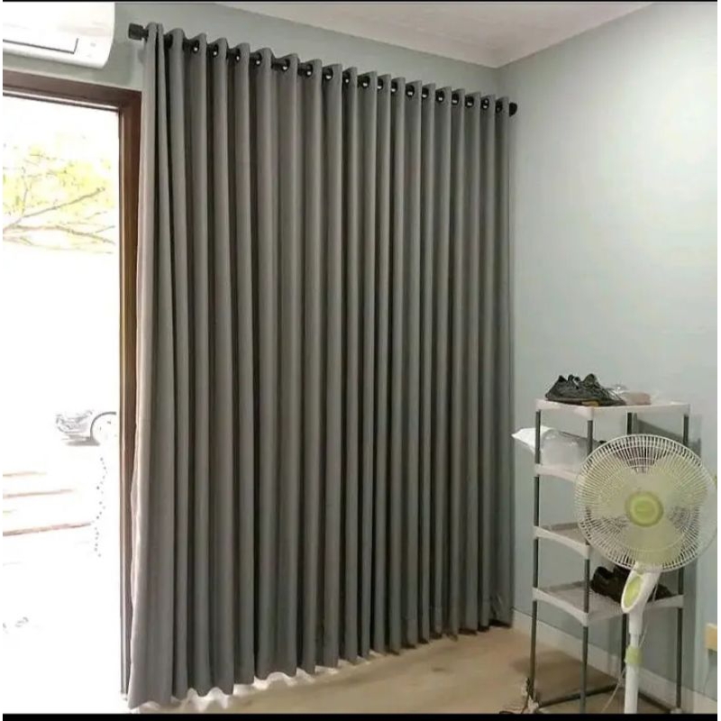 GORDEN LEBAR 3 MITER GORDEN JENDELA TINGGI 270CM GORDEN JENDELA PREMIUM GORDEN SEKATAN RUANG TAMU GO