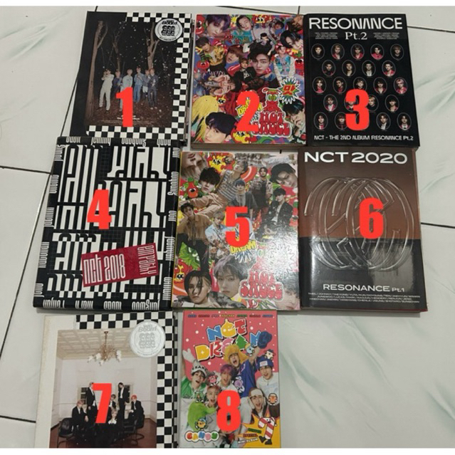 ALBUM ONLY KPOP NCT OFFICIAL