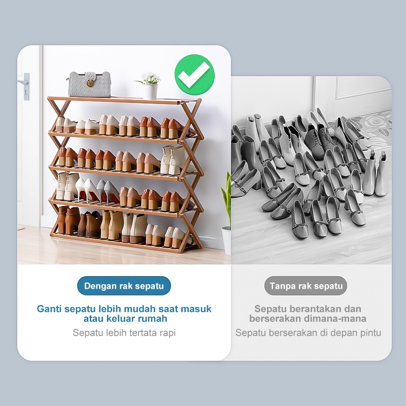 Big Sale Rak Sepatu Kayu Rak Kayu Susun Rak Sepatu Rak Sepatu Kayu Rak Sepatu Susun Rak Sendal