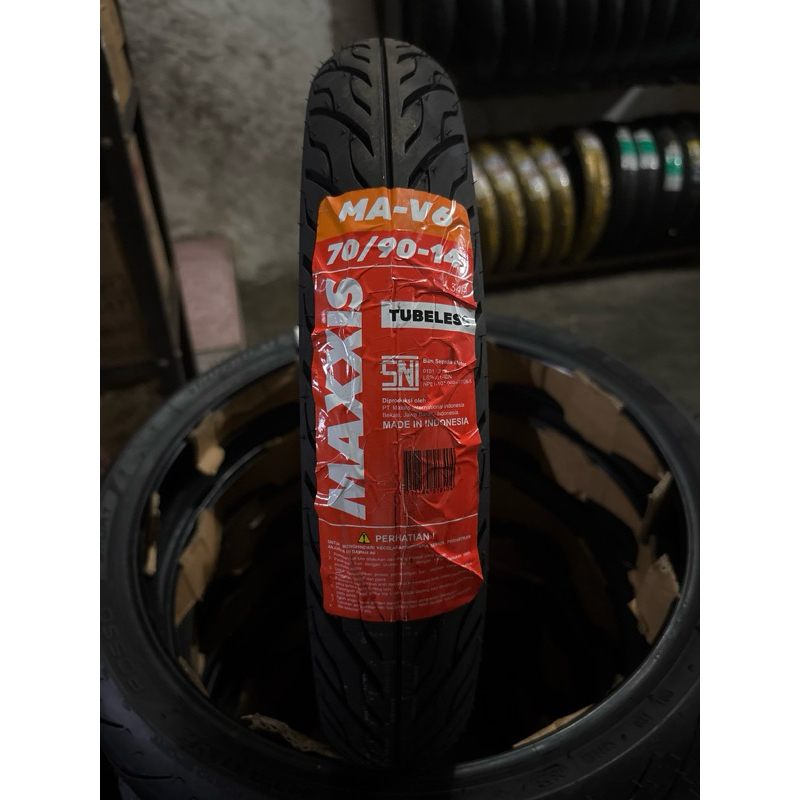 MAXXIS MA-V6 70/90 RING 14 TUBELESS